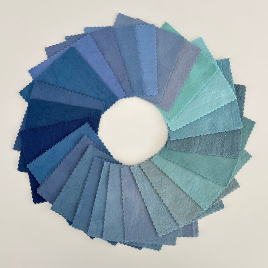 Blue Blue Summer 50 piece 5" charm pack