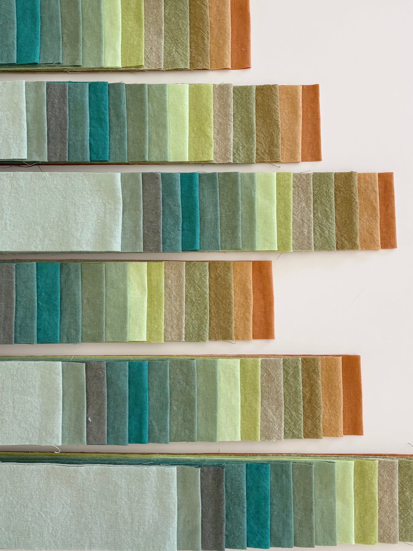 Mint Mustard Jelly Roll - 15 strip