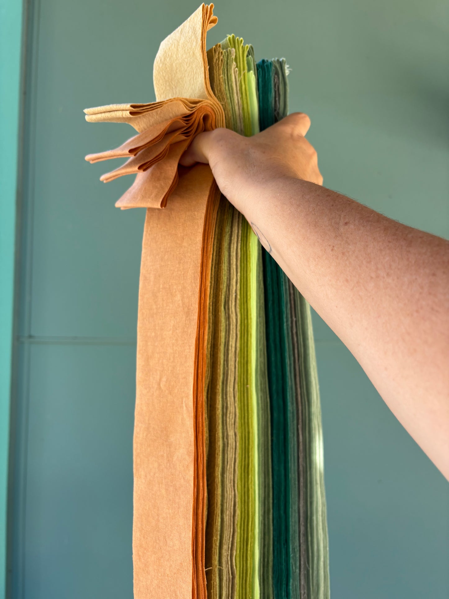 Mint Mustard Jelly Roll - 15 strip