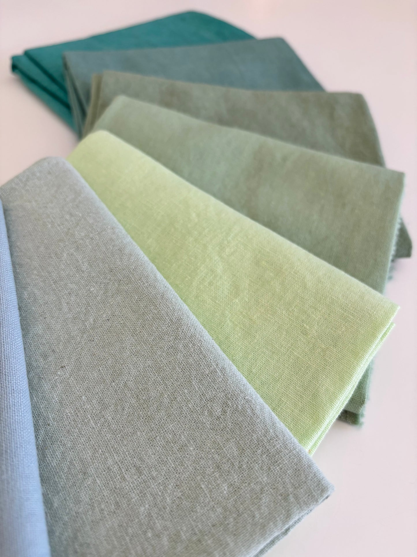 Neon and Neutral Mint Fat Quarter Bundle