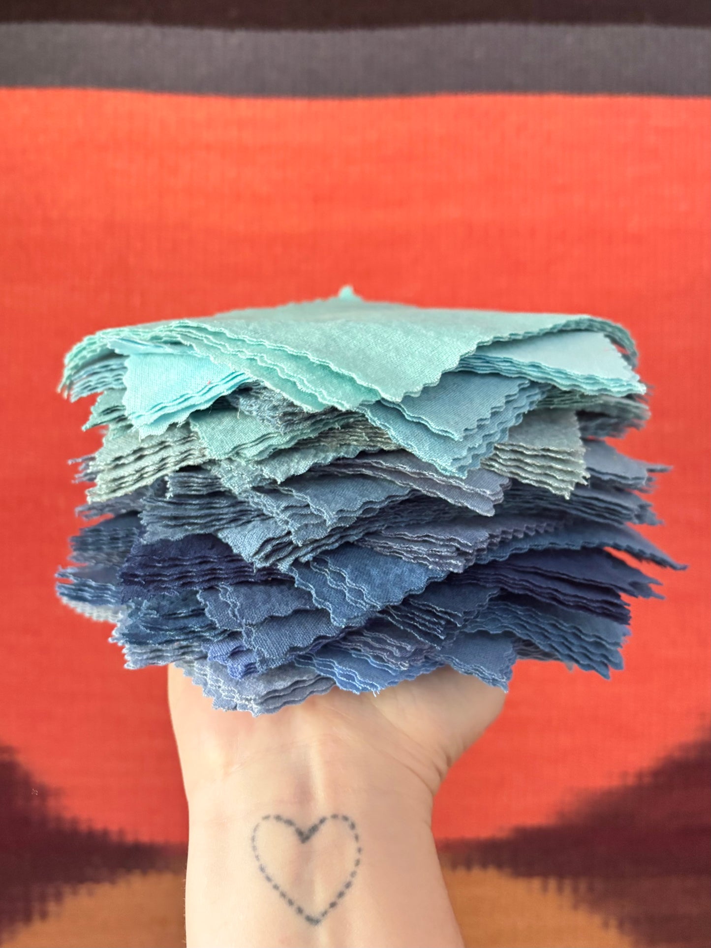Blue Blue Summer 50 piece 5" charm pack
