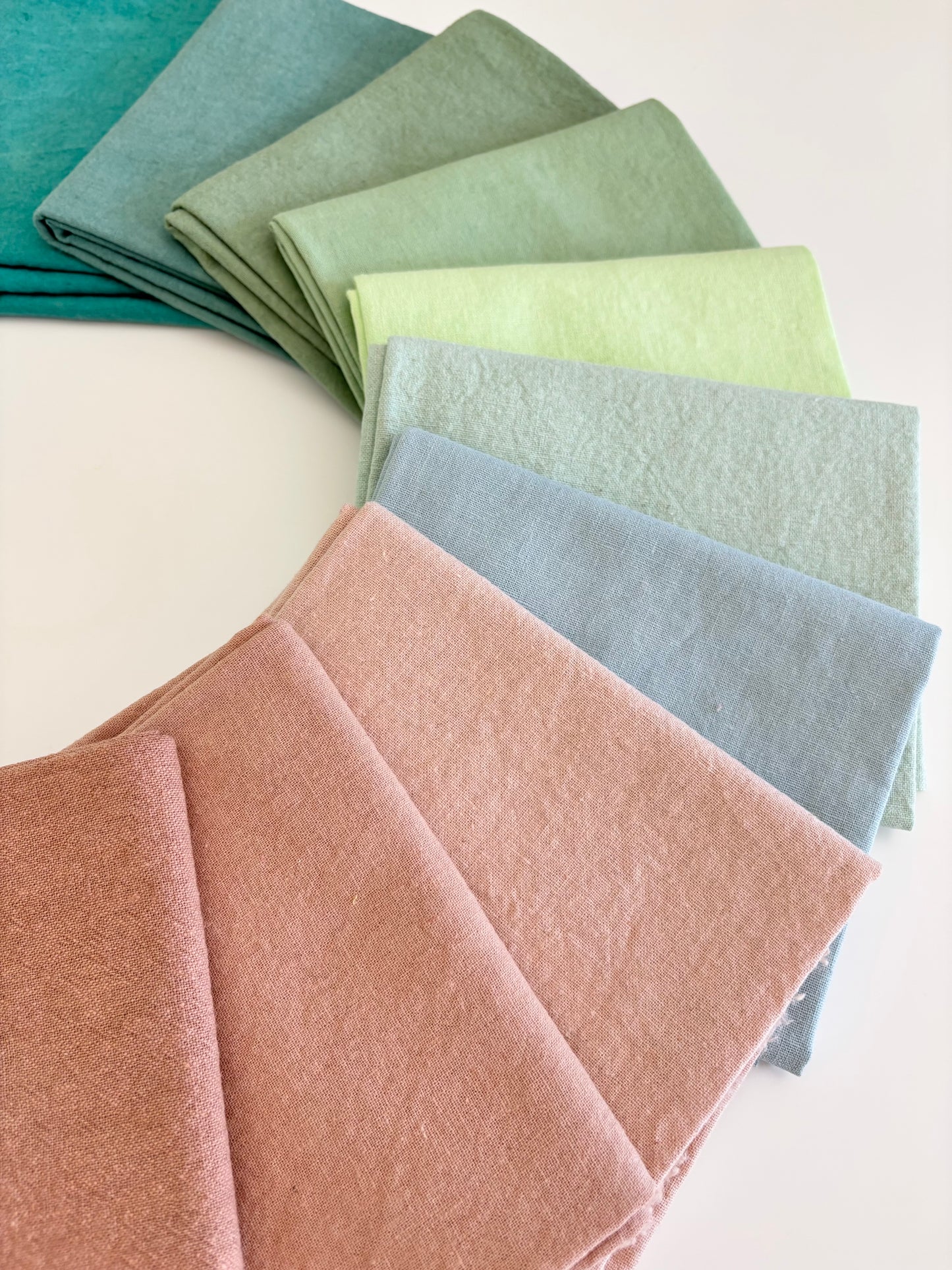 Neon and Neutral Mint Fat Quarter Bundle
