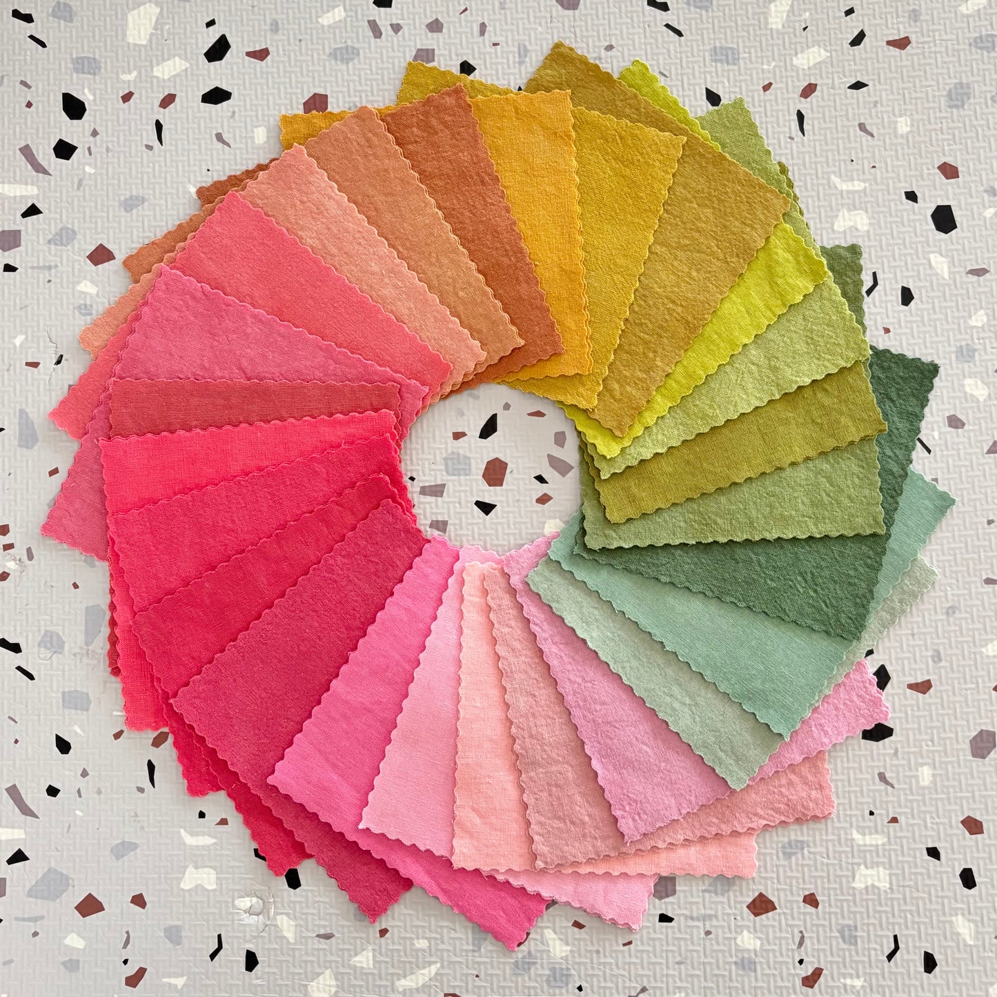 Summer Garden 50 piece 5" charm pack