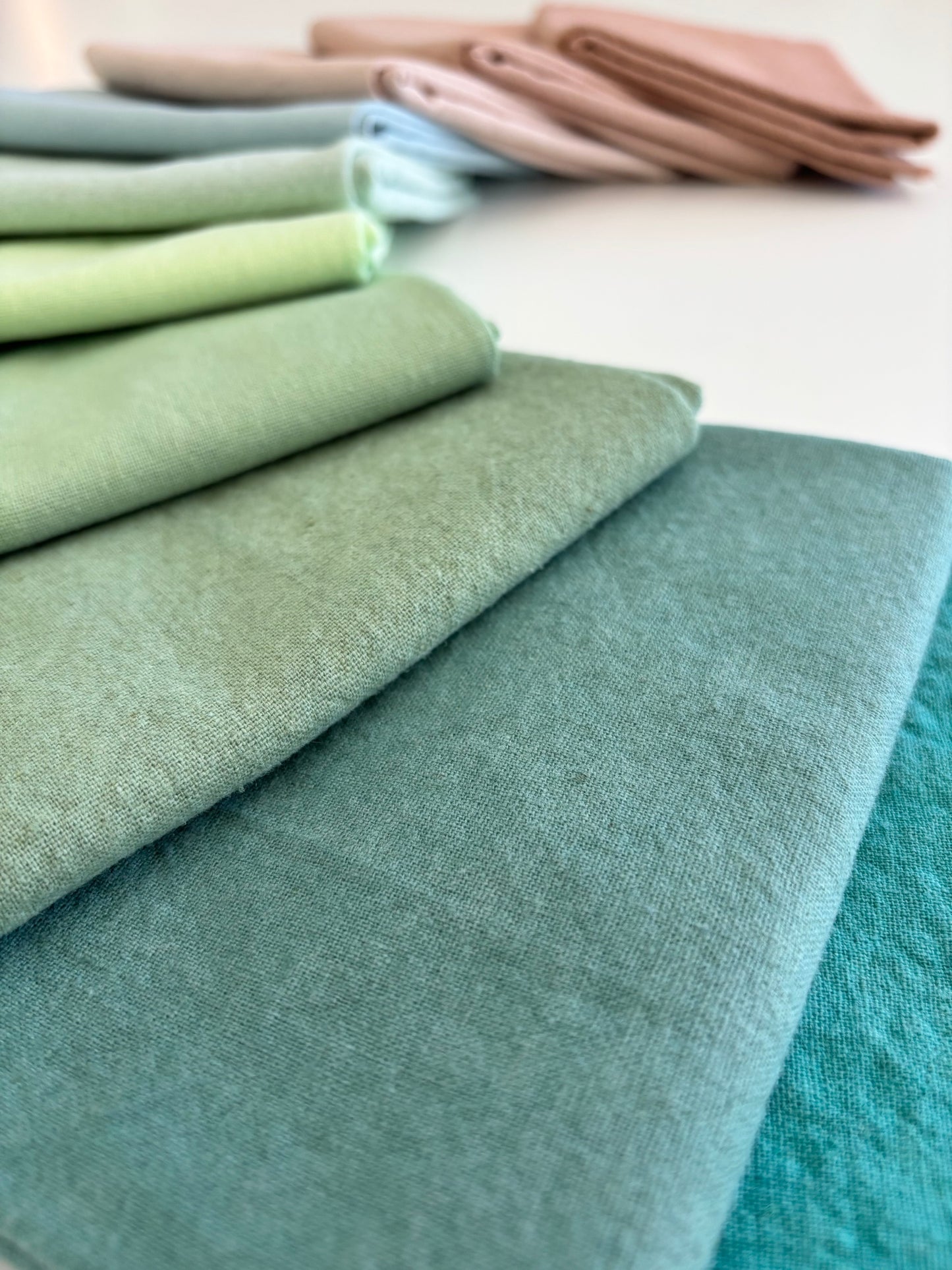 Neon and Neutral Mint Fat Quarter Bundle