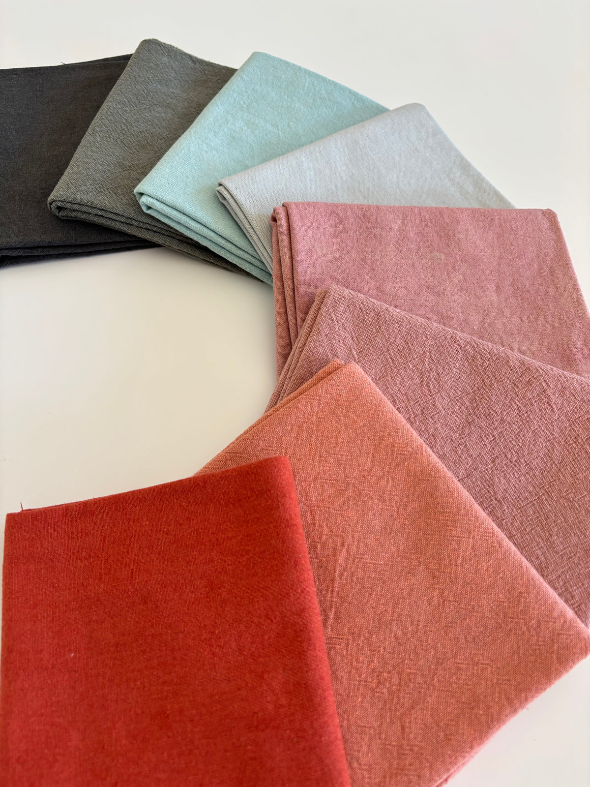 Burnt Orange Fat Quarter Bundle