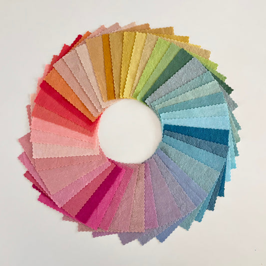 42 Piece Color Wheel 5" charm pack