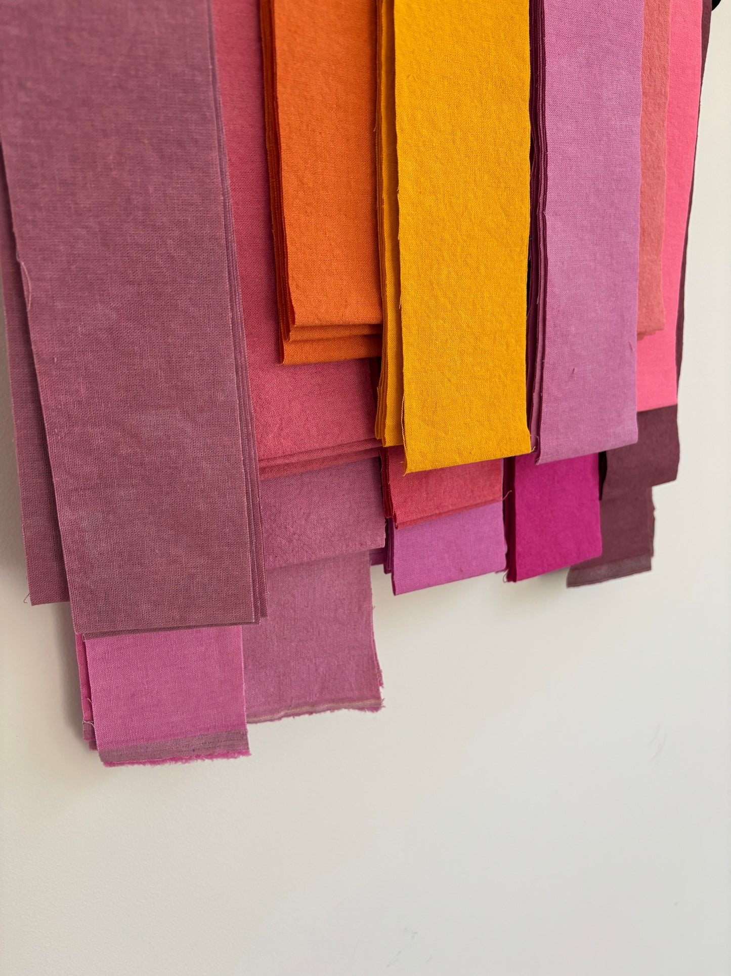 Coral Carnation Jelly Roll - 15 strip