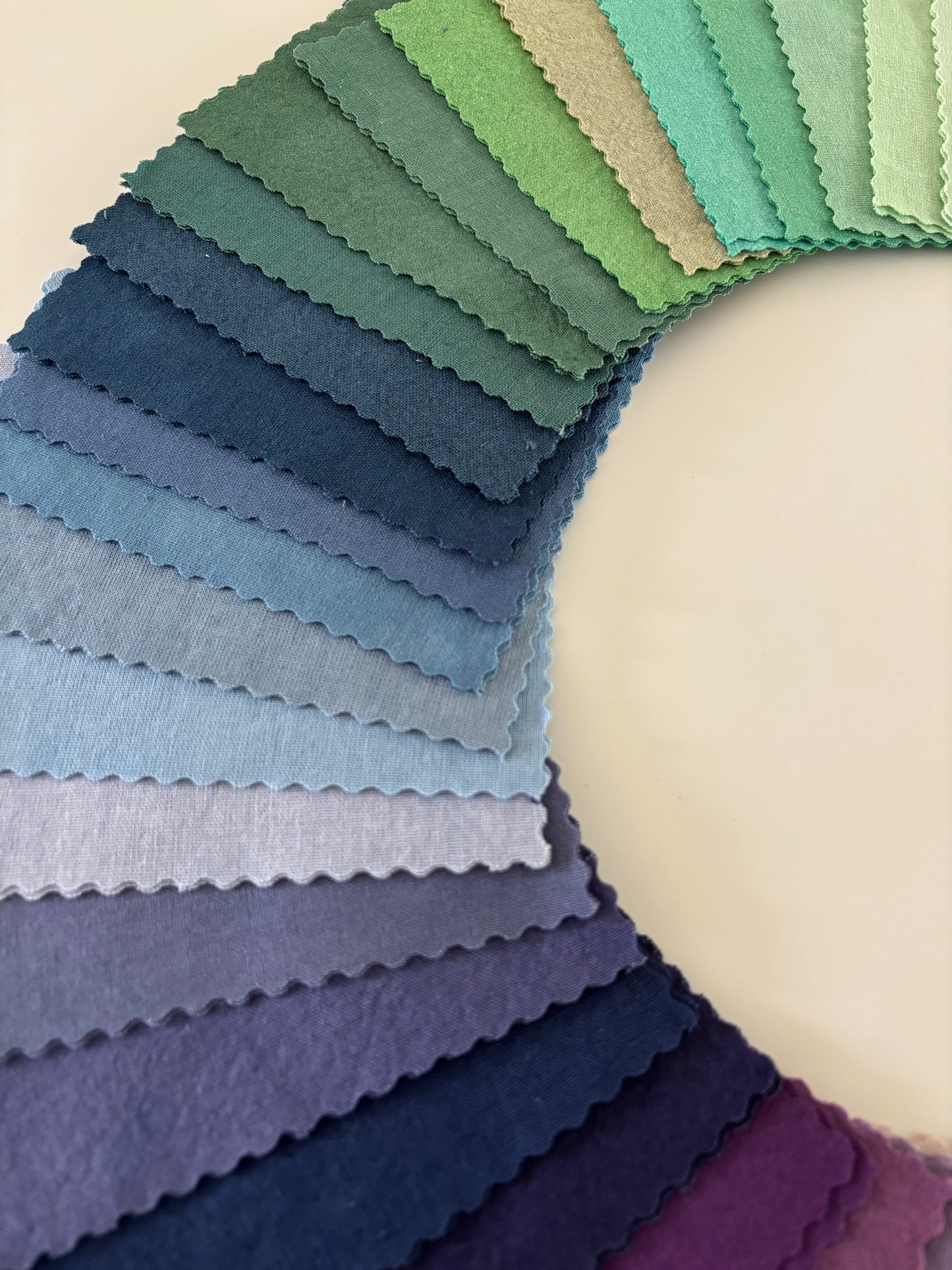 Handdyed Rainbow 5" Charm Pack — 50 piece