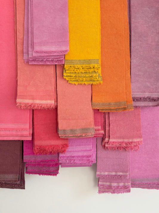 Coral Carnation Jelly Roll - 15 strip
