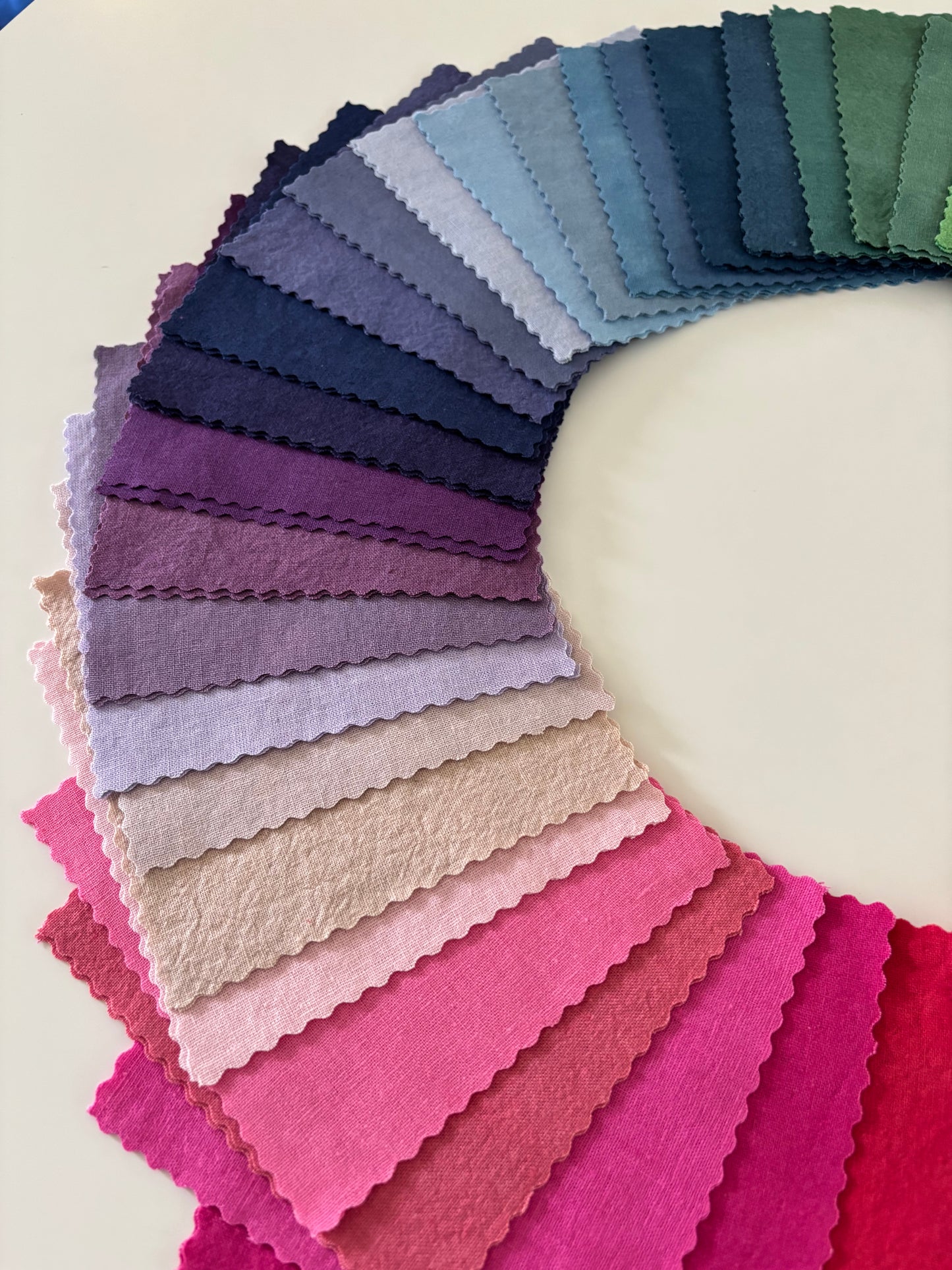 Handdyed Rainbow 5" Charm Pack — 50 piece