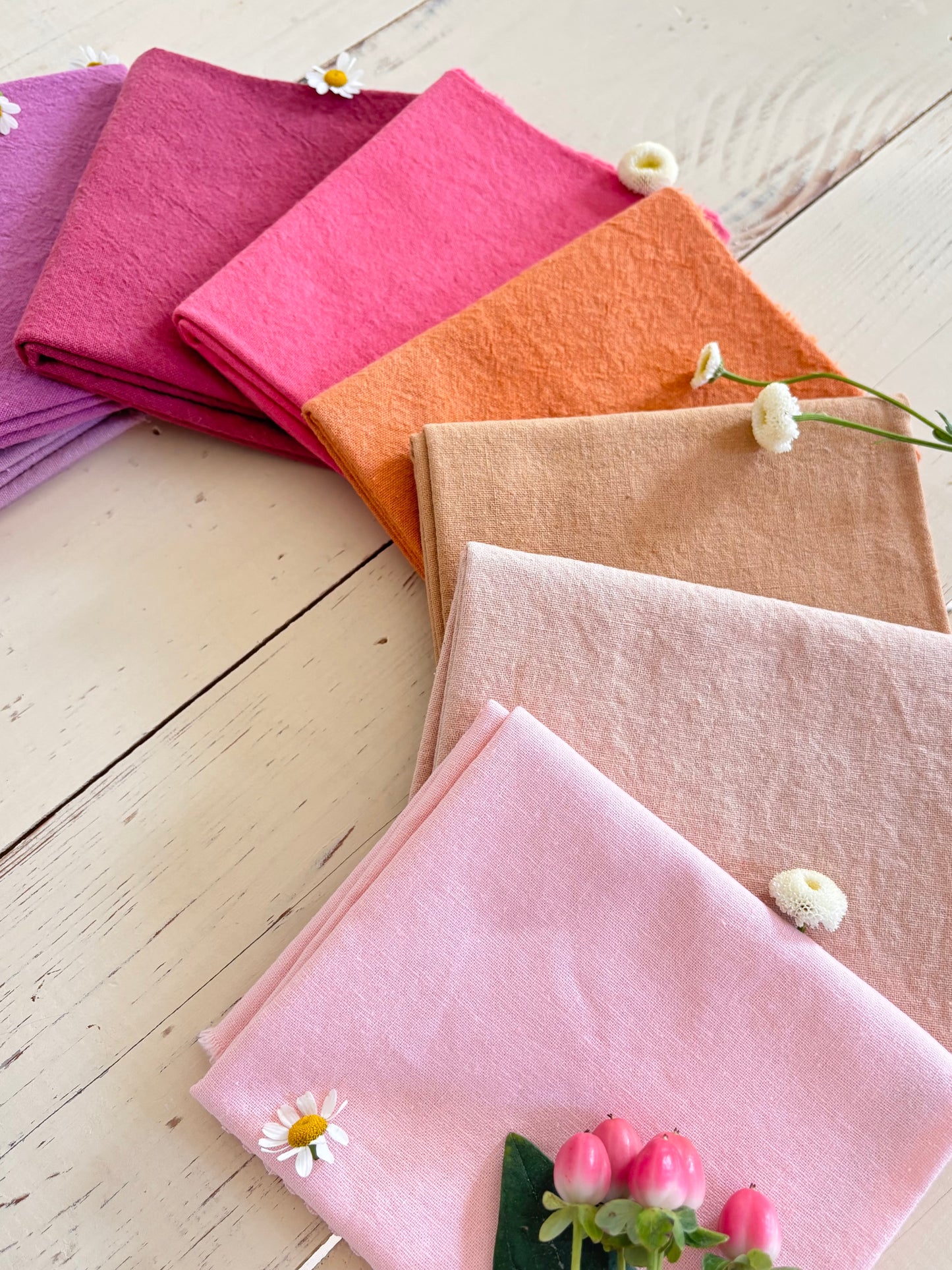 Coral Sunrise Fat Quarter Bundle