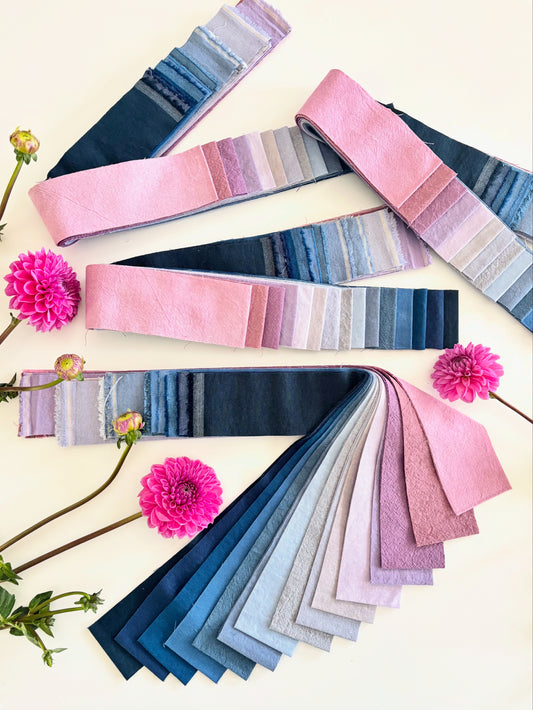 Midnight Mauve Jelly Roll - 15 strip
